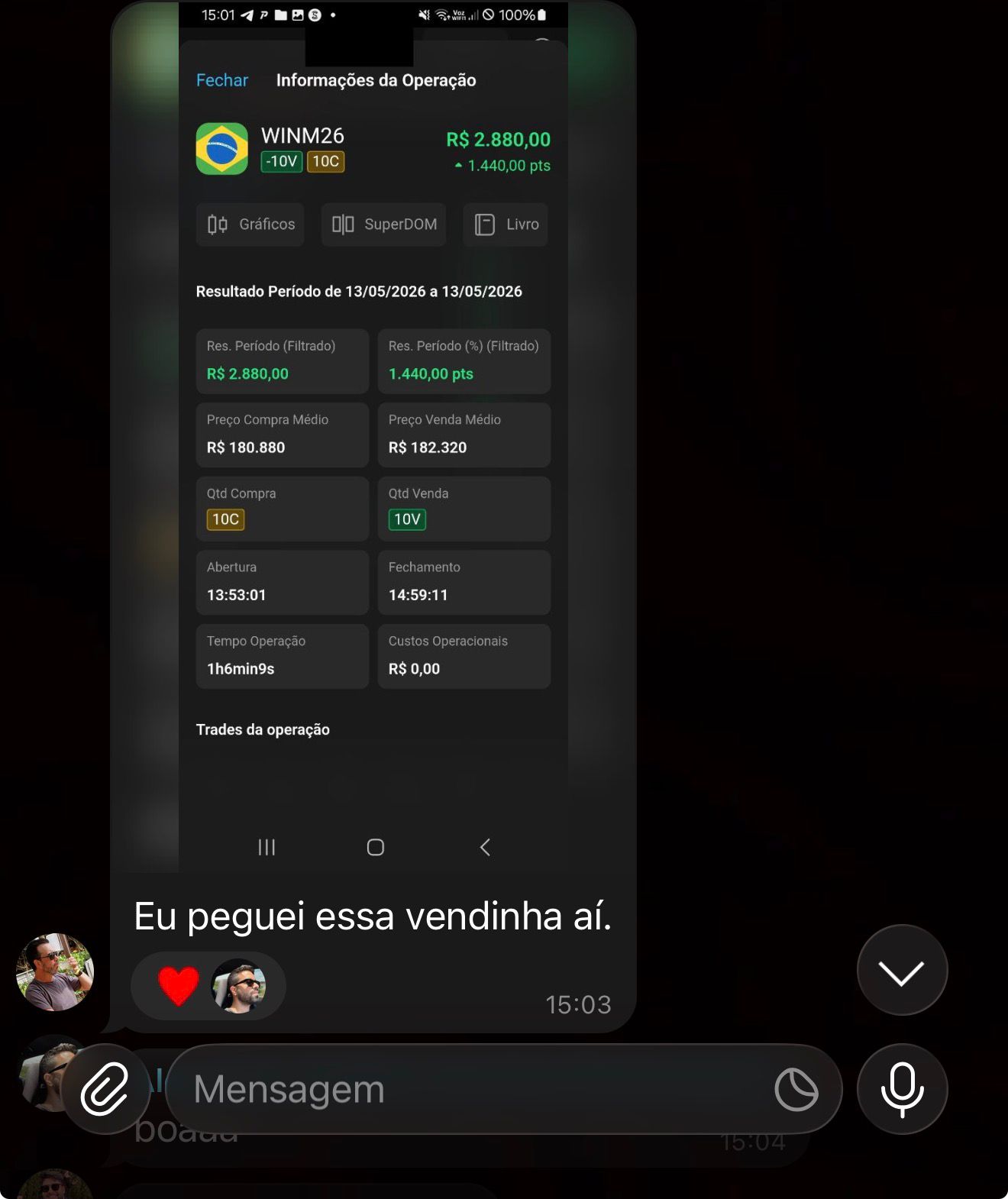 Print cliente Master Traders